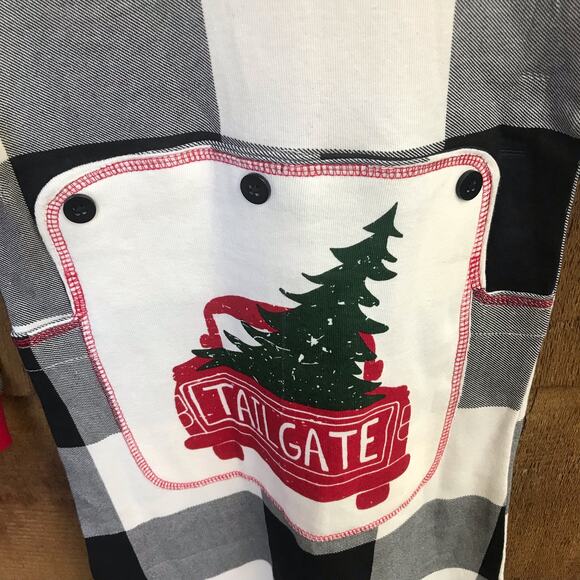 NEW Lazy One Flapjack Tailgate One Piece Pajamas Unisex Kid's Size 12 - Picture 6 of 6